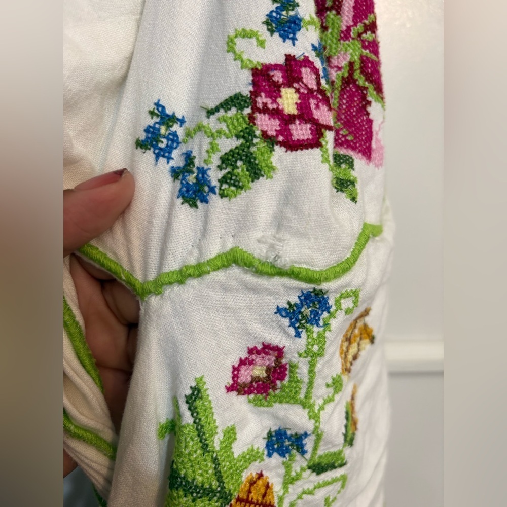 farm rio Tropical Romance Off White Maxi Dress - Picture 4 of 10